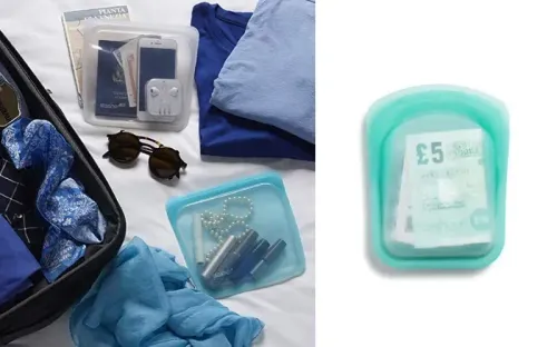 statsher silicone bag